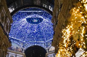 Christmas Atmosphere In Milan