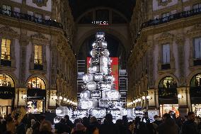 Christmas Atmosphere In Milan