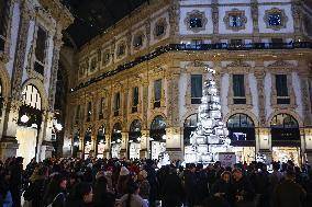 Christmas Atmosphere In Milan