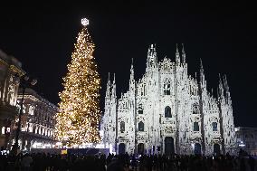 Christmas Atmosphere In Milan