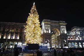 Christmas Atmosphere In Milan