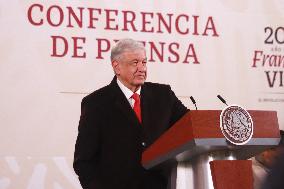 Mexican President, Andres Manuel Lopez Obrador News Conference