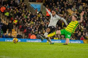 Norwich City v Sheffield Wednesday - Sky Bet Championship