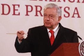 Mexican President, Andres Manuel Lopez Obrador News Conference