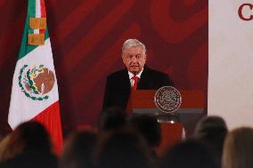 Mexican President, Andres Manuel Lopez Obrador News Conference