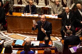 Questions To The French Government At The National Assembly