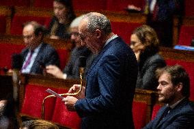 Questions To The French Government At The National Assembly