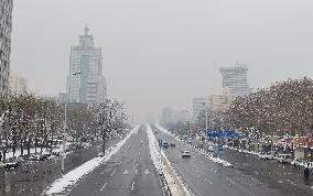 Snow in Beijing