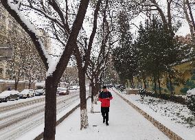 Snow in Beijing