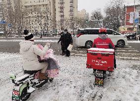 Snow in Beijing