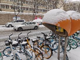 Snow in Beijing