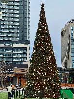 Christmas Atmosphere In Toronto, Canada