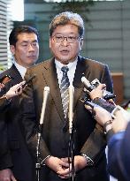 LDP policy chief Hagiuda resigns