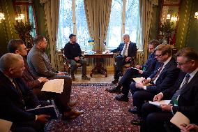 Zelensky Meets Nordic Leaders - Oslo