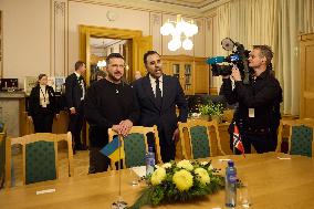 Zelensky Meets Nordic Leaders - Oslo