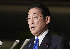Japan PM Kishida replaces 4 ministers amid scandal