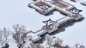 CHINA-NINGXIA-YINCHUAN-SNOW (CN)