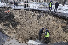 Scene in Kyiv