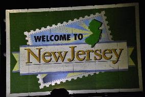 Welcome To New Jersey Signage
