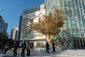 DIOR Christmas Tree in Shanghai