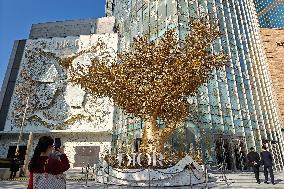 DIOR Christmas Tree in Shanghai