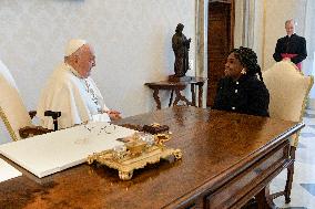 Pope Francis Meets Vice President Of Colombia - Vatican
