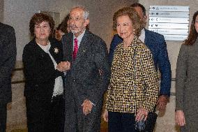 Queen Sofia At ALS Project Ceremony - Madrid