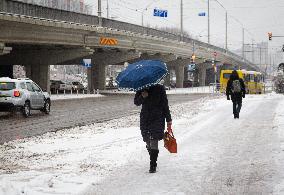 Snowy Kyiv