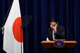 JAPAN-TOKYO-KISHIDA-CABINET MINISTERS-OUSTING