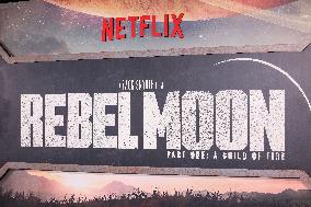 Los Angeles Premiere Of Netflix's 'Rebel Moon - Part One: A Child Of Fire'