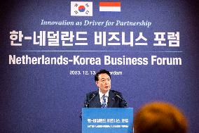 President Of South Korea Two-Day Visit To The Netherlands