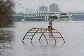 Flooding Continues In Cologne