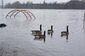 Flooding Continues In Cologne