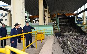 CHINA-GUANGXI-LAIBIN-XI JINPING-INSPECTION (CN)