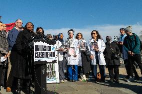 Ceasefire In Gaza Press Conference - Washington