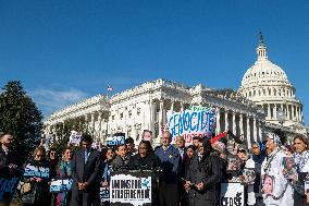 Ceasefire In Gaza Press Conference - Washington