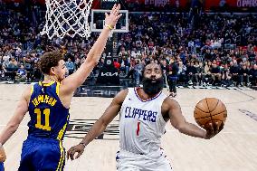 (SP)U.S.-LOS ANGELES-BASKETBALL-NBA-CLIPPERS VS WARRIORS