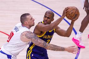 (SP)U.S.-LOS ANGELES-BASKETBALL-NBA-CLIPPERS VS WARRIORS