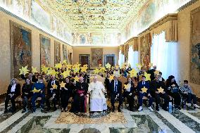 Pope Francis Holds Audiences - Vatican