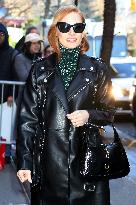 Jessica Chastain At The View - NYC