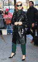 Jessica Chastain At The View - NYC