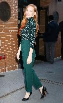 Jessica Chastain At The View - NYC