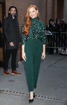 Jessica Chastain At The View - NYC