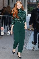 Jessica Chastain At The View - NYC