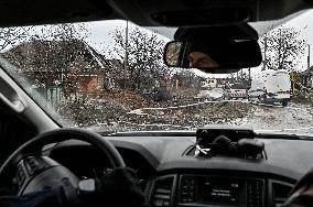 Half-destroyed frontline city of Orikhiv