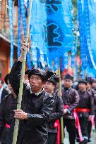 A Parade For The New Year of Dong in Qiandongnan