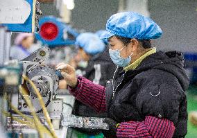 A Motor Production Workshop in Nantong