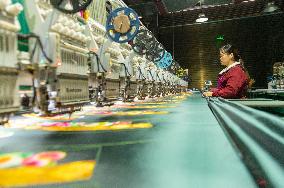 A Textile Enterprise in Congjiang