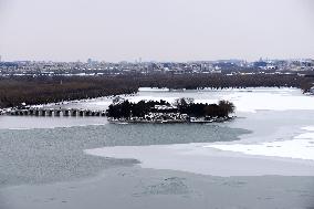 Summer Palace Snow Scenery in Beijing