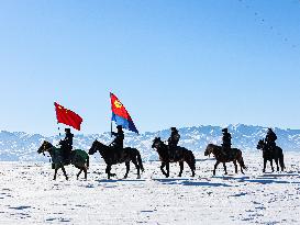 Border Patrol in Xinjiang